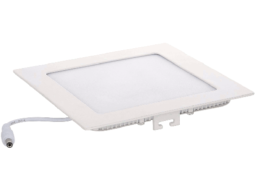 [LIN-P285A-QF] Pannello LED piatto bianco quadrato ad incasso 24W 1920 lumen (Eq. 240W) 6000K