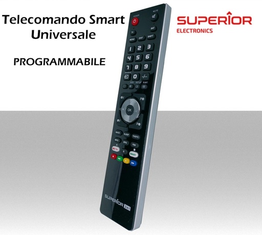 [MS2301] Telecomando universale 2 in 1 Superior per TV,STB,VCR,DVB-T2,DVB-S2 